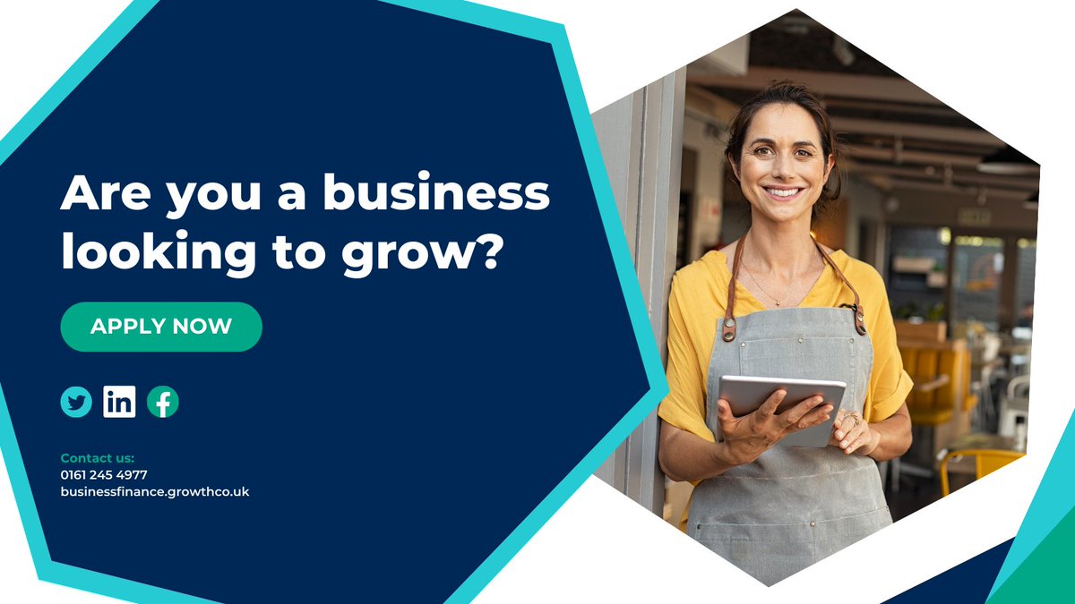 Are you a #business looking to grow? We provide a range of #funding options to suit your needs🤝 

To find out how our #finance offering, including @StartUpLoansUK and <a href="/NPIFBBB/">Northern Powerhouse Investment Fund 🧭</a>, can help you achieve your business goals, visit 👉 ow.ly/4S6j50OPiN3