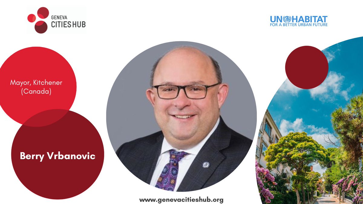 Berry Vbranovic, mayor of #Kitchener, #Canada, points out that the resolutions passed by the States at #UNHA2 were a very positive outcome for LRGs, as they show that the States recognize that all spheres of government must be involved to move critical issues forward.