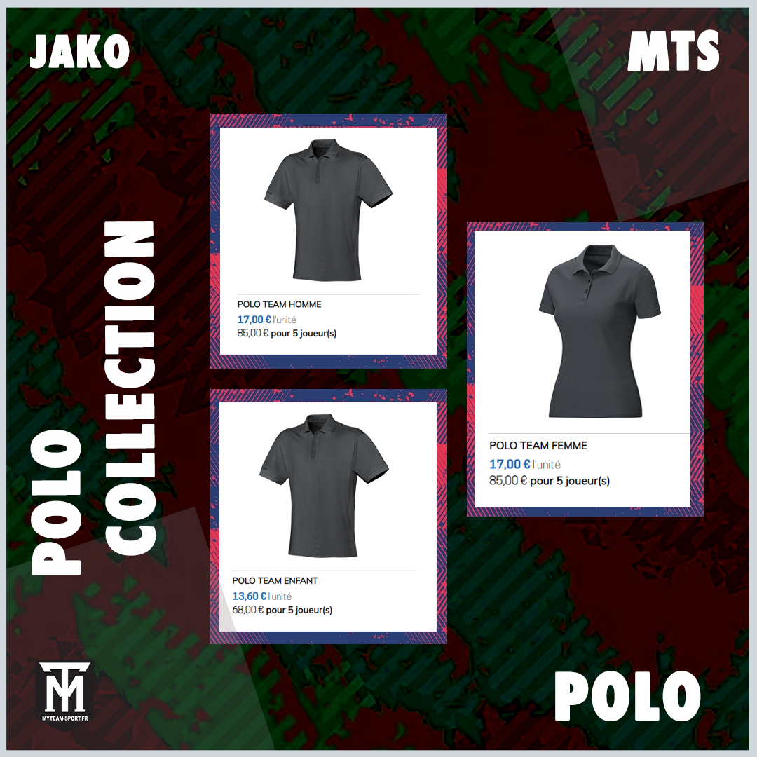 myteamfoot_fr's tweet photo. 💁🏼‍♂️ Découvrez votre collection Jako Polo 👕 Cliquez ici ➥ https://t.co/PnOBU2jjed

#Mts #offers #polos #polosport #bacdefrancais #VivaTech23 #VivaTech #VivaTech2023 #Bac2023 #FondsMarianne #AIAct #AITOOLS #AI #Trump #NEDCRO #theborderline #15giugno #fmdk #FM23 #dkpol #sports https://t.co/rYr2rVK5uK