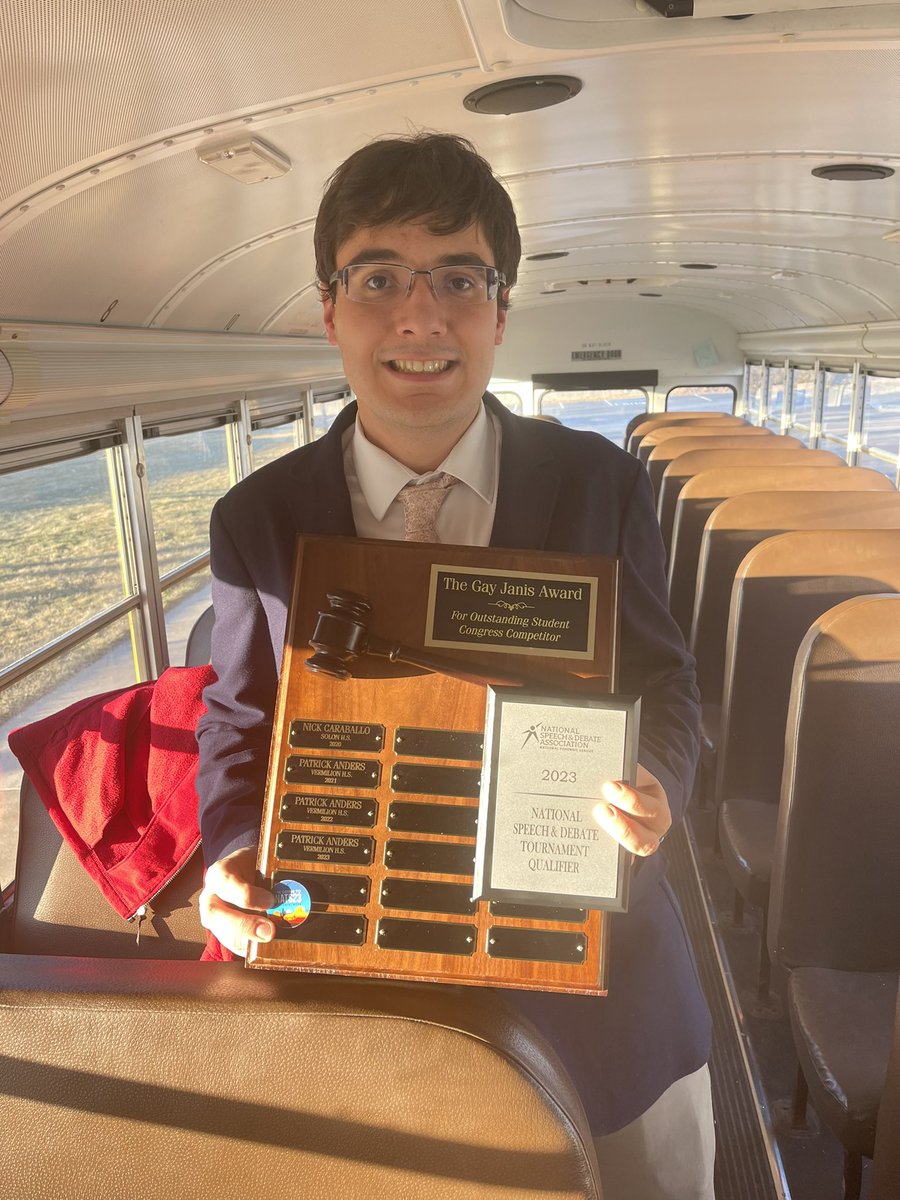 VHS Speech/Debate tweet media