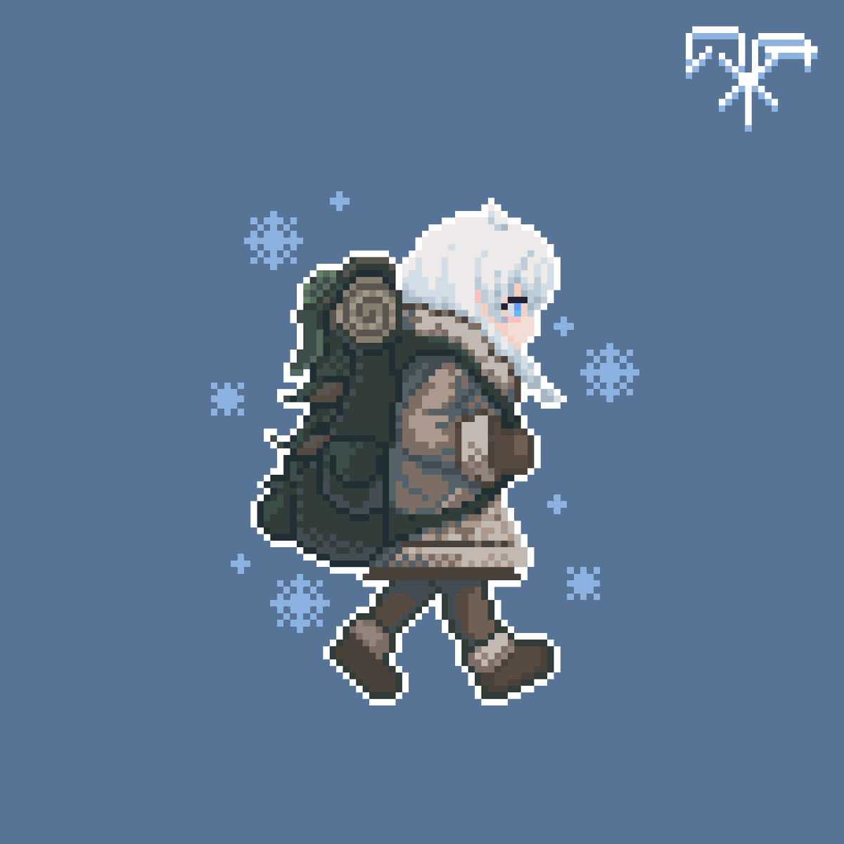 FlyMeTotheMoon

#pixelart #HonkaiImpact3rd #崩壊3rd #KianaKaslana