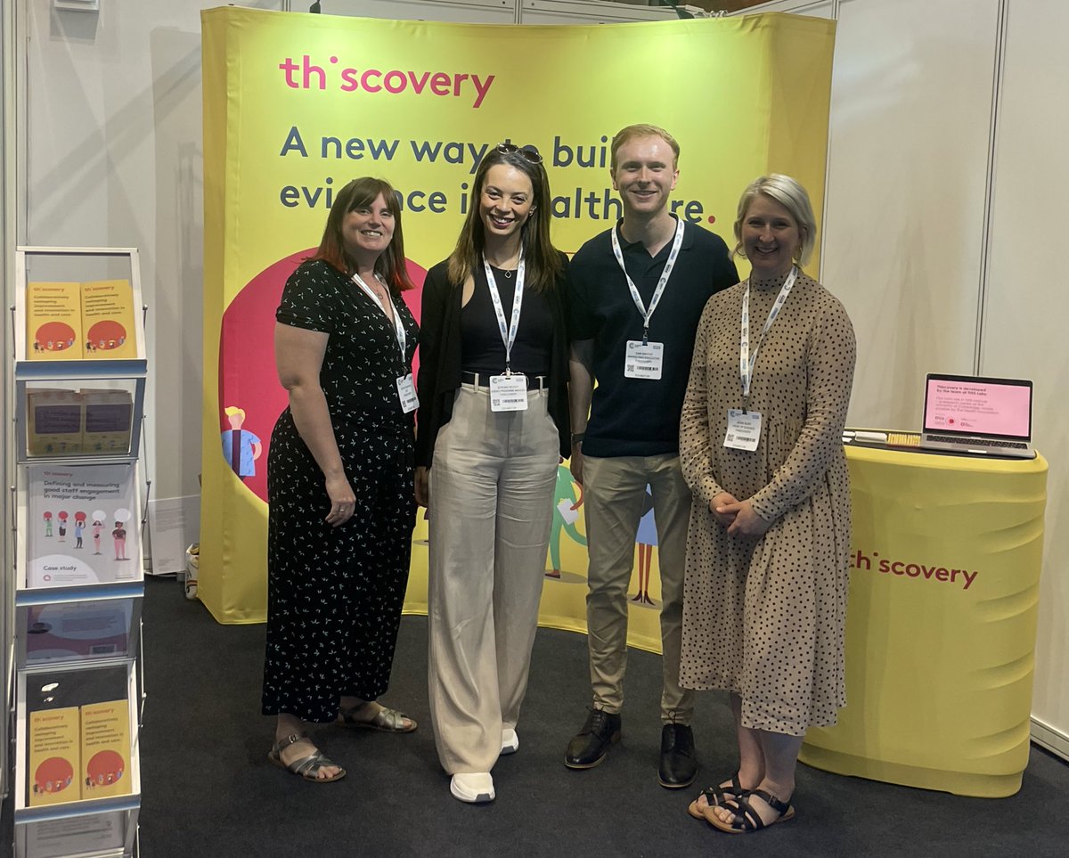 Visit the amazing <a href="/ThiscoveryOrg/">Thiscovery</a> team at <a href="/ConfedExpo/">NHS ConfedExpo</a> today, supporting you to build better evidence for improvement from patients and staff, easy and digital - supported by <a href="/HealthFdn/">The Health Foundation</a>