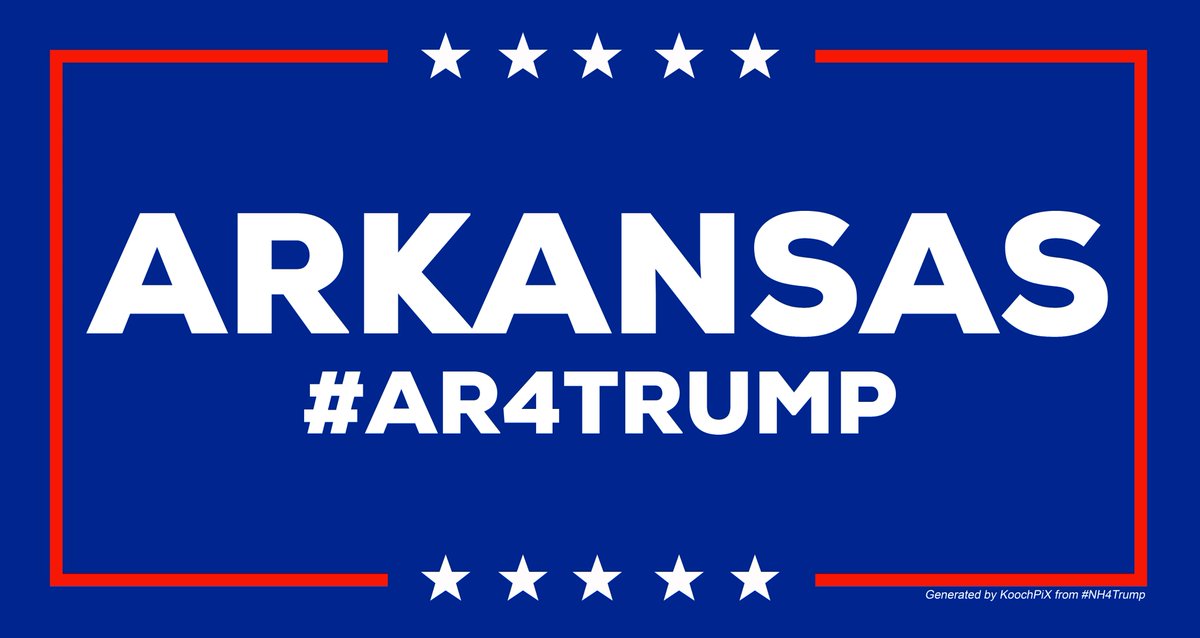 KoochPix's tweet photo. WE NEED ALL 50 STATES TO GET BEHIND PRESIDENT TRUMP!!!!
#NH4TRUMP
Text "TRUMP" to 88022
...............................
#Alabama #AL4TRUMP
#Alaska #AK4TRUMP
#Arizona #AZ4TRUMP
#ARKANSAS #AR4TRUMP https://t.co/q3Hqj5yAbi