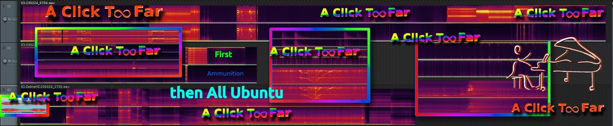 Critney_'s tweet photo. Starting/Stopping for a moment Sampling & playing music Base: My sampled Project- then went all #Ubuntu for @HansZimmer - regardless ..
#ZebraHZ #Zebrify @uheplugins
#ReaSampler5000 #ReaperDaw
#Cubase @SteinbergMedia
#NoPersonGotSonificated
#rechoir @igorzinken
@ubuntu https://t.co/UpznVwVGqH