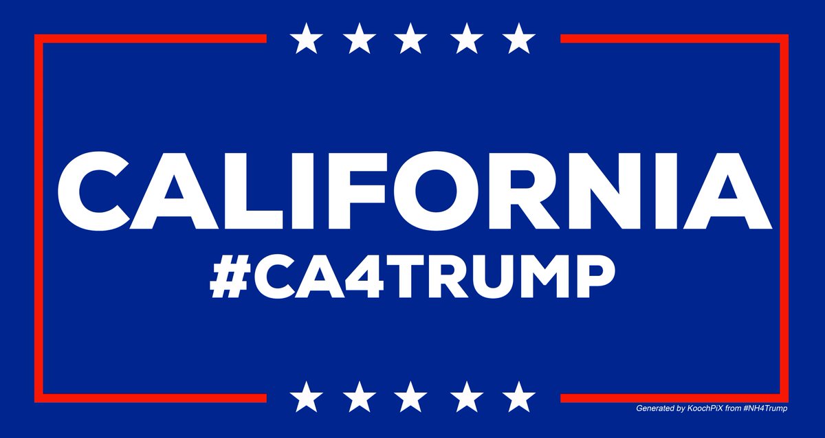 KoochPix's tweet photo. WE NEED ALL 50 STATES TO GET BEHIND PRESIDENT TRUMP!!!!
#NH4TRUMP
Text "TRUMP" to 88022
...............................
#CALIFORNIA #CA4TRUMP
#COLORADO #CO4TRUMP
#CONNECTICUT #CT4TRUMP
#DELAWARE #DE4TRUMP https://t.co/WgeOA7X7BW