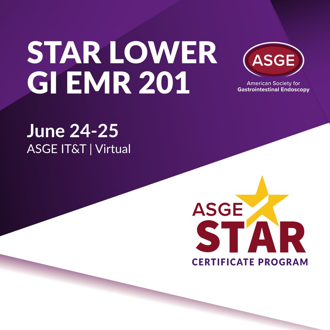 Mohammad Bilal, MD (@bilalmohammadmd) on Twitter photo Are you ready to take your #EMR skills to the next level
<a href="/MdWaschke/">Kevin Waschke MD</a> & #AdamTempleton have 🔥 <a href="/ASGEendoscopy/">ASGE GI Endoscopy</a> STAR course lined up
✳️ Hot🔥,u💧,cold 🥶 EMR
✳️ Manage non-lifting polyps
✳️ Tips to manage recurrent polyps
✳️ Polyps in difficult locations
👉tinyurl.com/yc2yh57t Are you ready to take your #EMR skills to the next level
<a href="/MdWaschke/">Kevin Waschke MD</a> & #AdamTempleton have 🔥 <a href="/ASGEendoscopy/">ASGE GI Endoscopy</a> STAR course lined up
✳️ Hot🔥,u💧,cold 🥶 EMR
✳️ Manage non-lifting polyps
✳️ Tips to manage recurrent polyps
✳️ Polyps in difficult locations
👉tinyurl.com/yc2yh57t