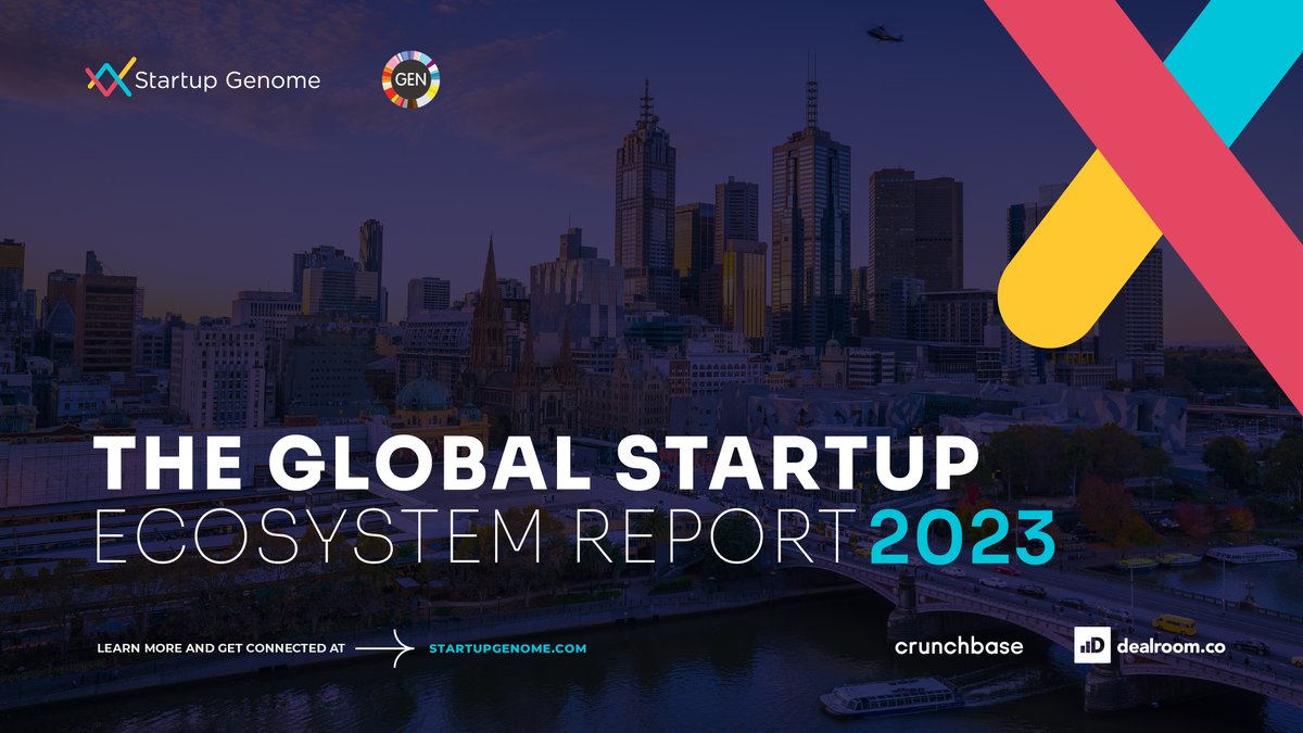 The #GSER2023 is here, launched this morning @thenextweb! 🚀 Get the latest startup ecosystem rankings and trends, including the impact of inflation, AI regulation, talent attraction, global VC funding, and more from GEN and @startupgenome. bit.ly/GSERGEN2023