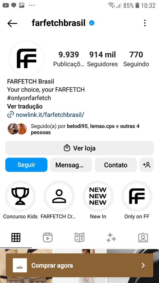 escolha oq se quer da farfetch vai vida so me manda o link de pagamento