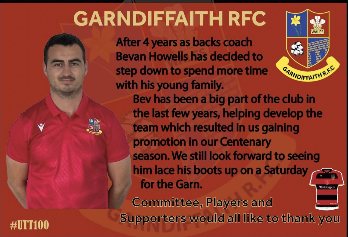 Garndiffaith RFC tweet media
