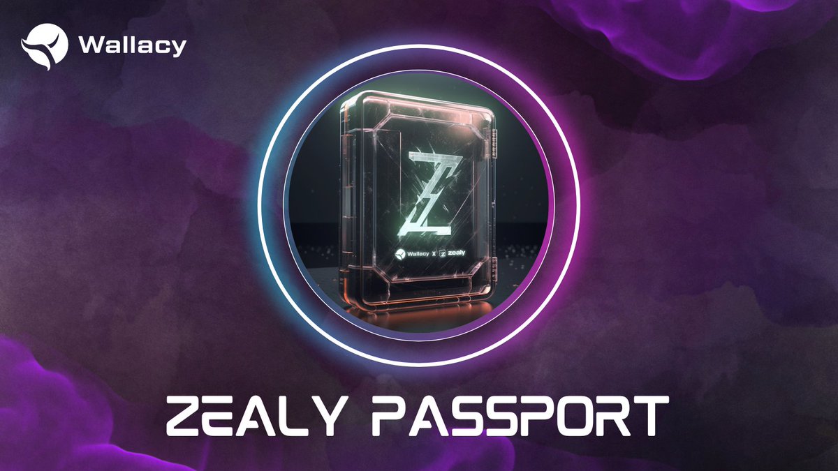 🔥 Boost your chances of receiving rewards with the Wallacy Zealy Passport before the grand launch of the Wallacy Rewards Hub! 🚀

📝 Instructions: 
Step 1: Own the exclusive NFT Wallacy Zealy Passport.
Step 2: Import your Zealy wallet into Wallacy Wallet.
Step 3: Try your best