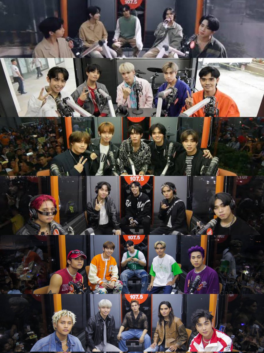 #SB19onWishBus through the years; a compilation ♥

<a href="/SB19Official/">SB19 Official</a> #SB19