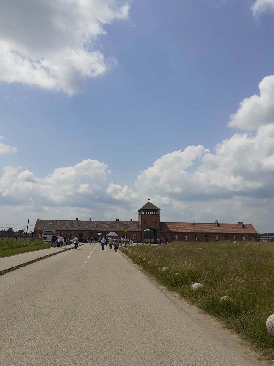 CollyersHistory's tweet photo. An incredibly harrowing but important tour of Auschwitz today with our students. We are so impressed with their behaviour and response to such a moving experience. Such an important responsibility to remember those who were killed in the Holocaust @Auschwitzmuseum https://t.co/lDxTgeSaBC