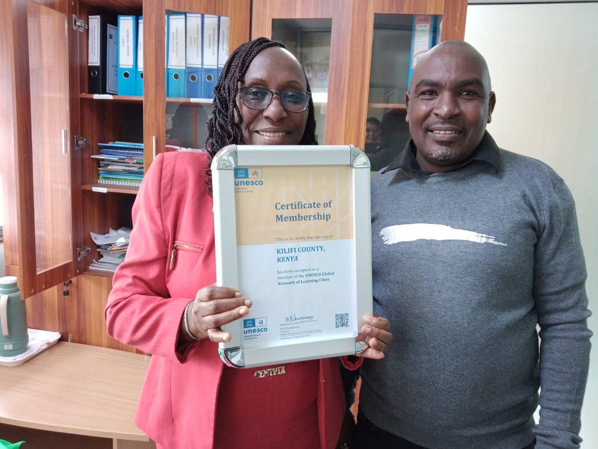 elimu_projects's tweet photo. The recognition of Elimu Resource Center as the catalyst for digital skills development in the county has caused Kilifi County to be selected by UNESCO as a region under their Global Network of Learning Cities program. 
#lifelonglearning #EducationForAll https://t.co/pZ00fNHfFt