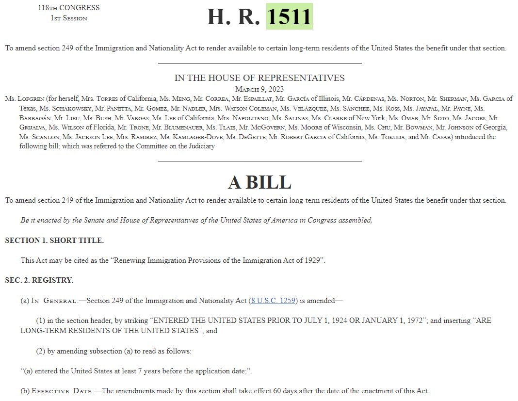 Today there is a protest happening in Tampa, Florida against Florida's anti-immigration law and to support #HR1511. The bill would provide a path to citizenship for undocumented migrants in the country for 7 years or more. It's nearly identical to Reagan's 'amnesty' bill in 1986.