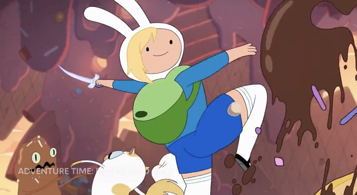 Geekversez on X: Nova arte oficial de 'Fionna e Cake', série spin-off de ' Hora de Aventura' voltada para o público jovem adulto.   / X