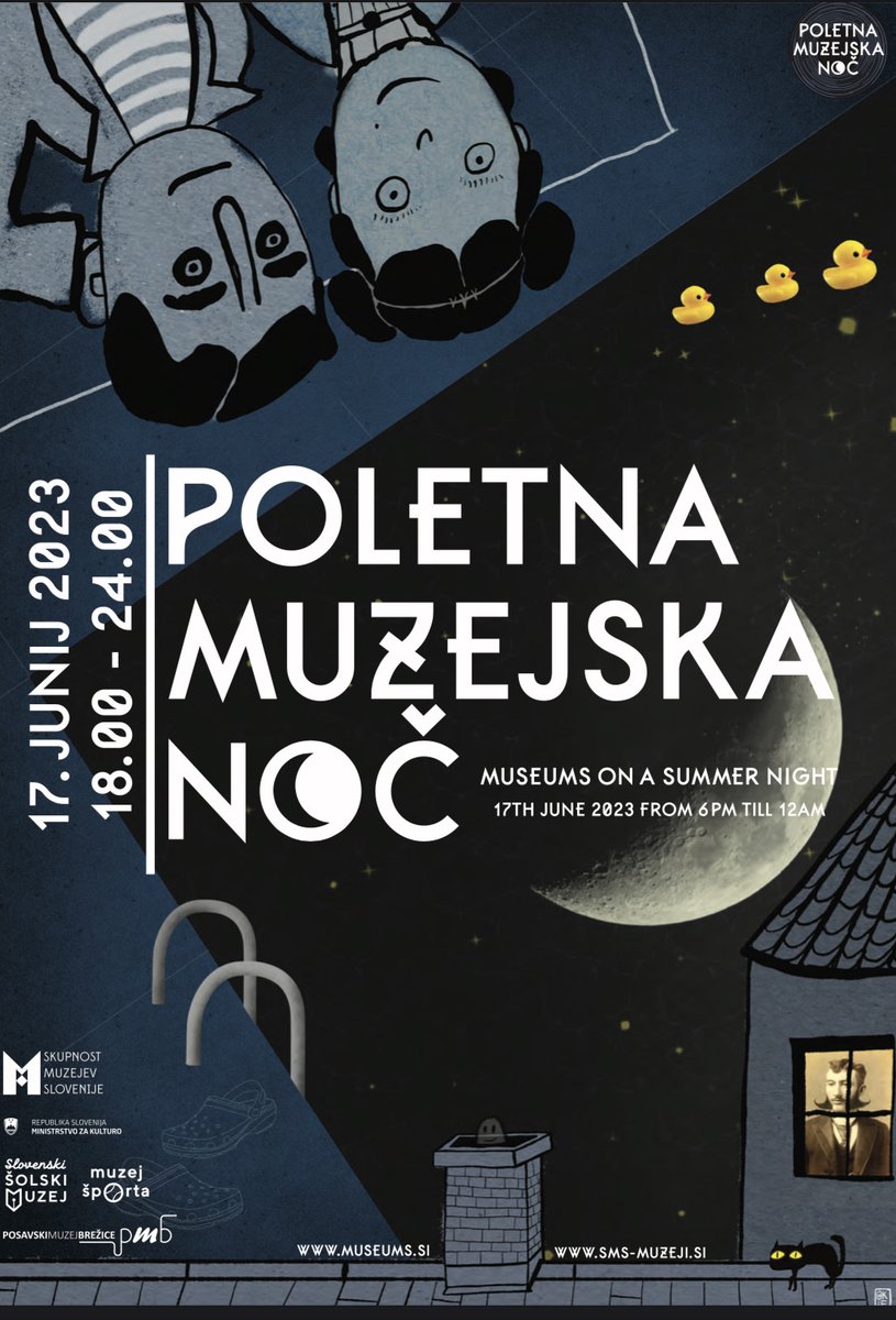 VABILO

Poletna muzejska noč

V soboto, 17. junija vas muzeji vabijo na večerno – nočno druženje od 18. ure do polnoči. Prirejajo pester program in omogočajo prost vstop.

Vljudno vabljeni.

Program 👉 nms.si/si/files/defau…