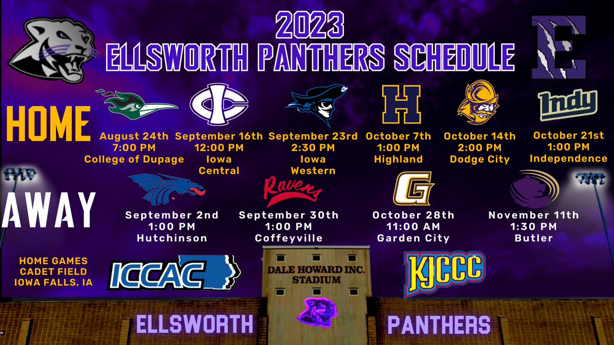 Ellsworth Panthers Football tweet media