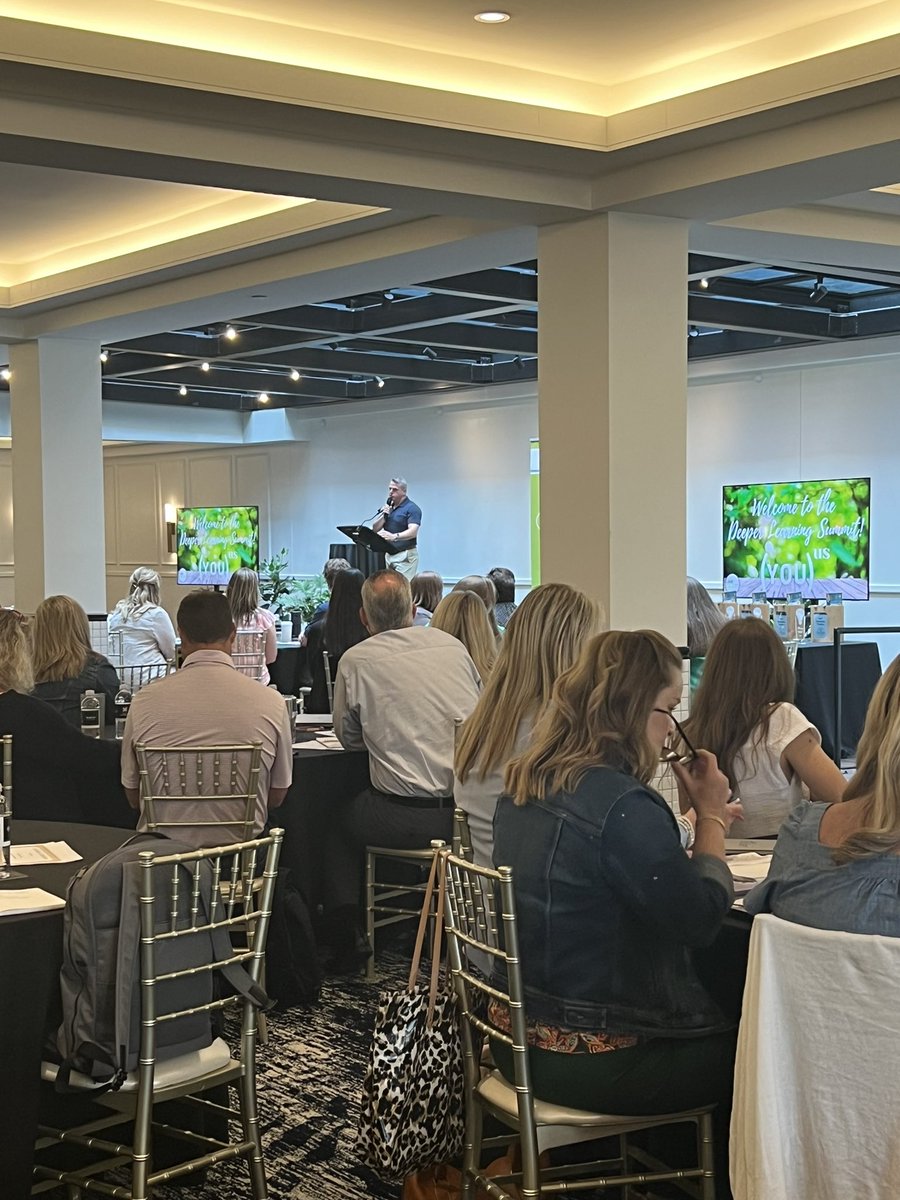 Enjoying the Deeper Learning Summit and hearing from <a href="/kycommissioner/">Commissioner, Kentucky Department of Education</a> with a message for all of us to “be as courageous as you can” #connectgrowserve