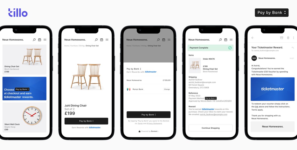 Supercharge your checkout experience! Our research shows incentives at checkout can boost conversion rates from 10% to 23%. 

Our partnership with <a href="/TilloHq/">TilloHQ</a> will revolutionize Pay by Bank adoption for Banked's merchants. 

No additional integration needed.

bit.ly/43E4G3a
