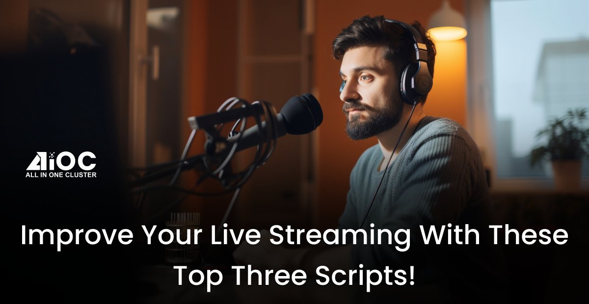allinonecluster's tweet photo. With the top three scripts, you can unleash the full potential of live video streaming apps! Dive into the most recent technological advancements to create fascinating user experiences! - https://t.co/VUql5MluWY
#VideoStreamingPlatform #streamingapp #livestreams #livestreaming https://t.co/nAevybAoh3