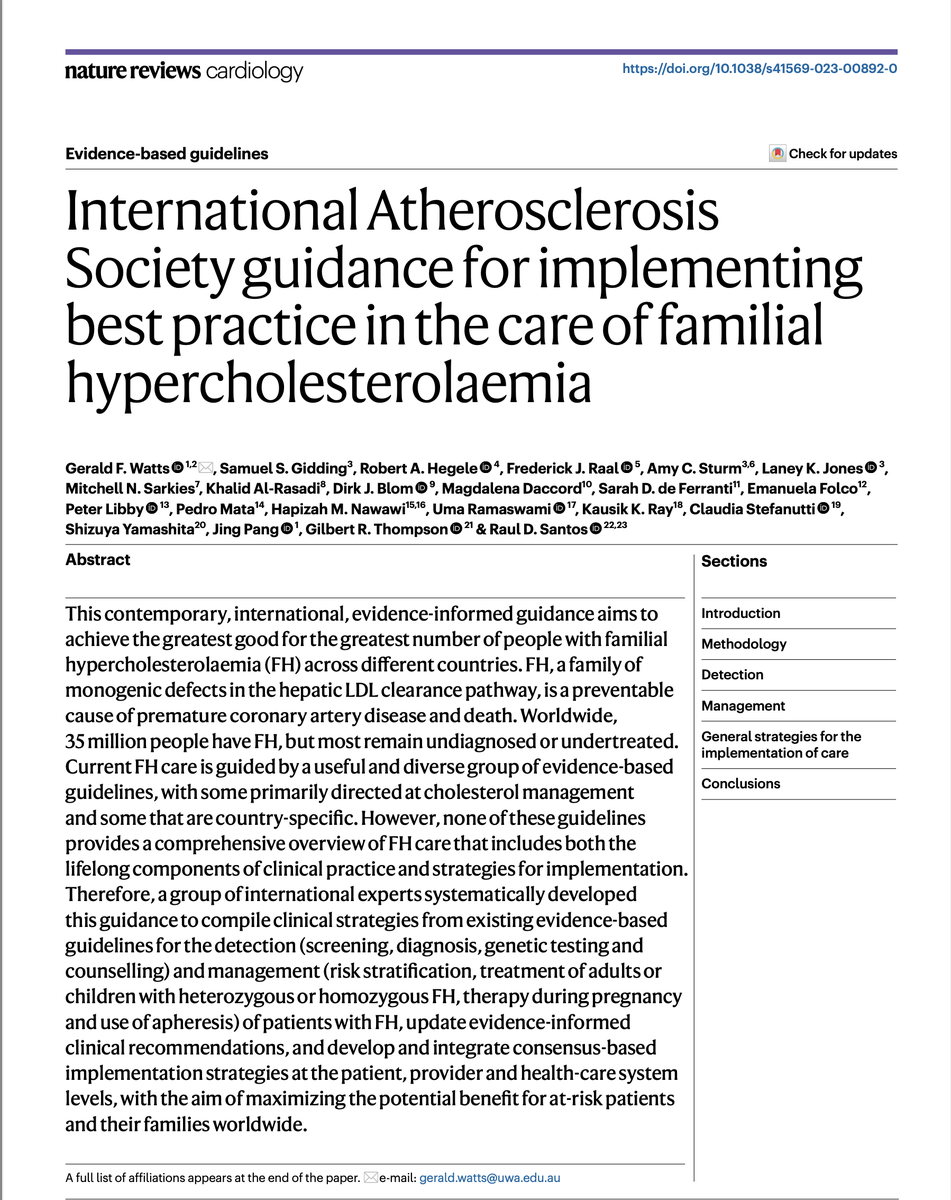 rauldsf_santos's tweet photo. I'm happy and proud to announce that our @atherosociety action statement on FH is now online @NatRevCardiol ! https://t.co/tZGRm8mZn8
@fhpatienteurope @TheFHFoundation @HFIberoamerica @hipercol_brasil @heartukcharity @worldheartfed @fhscglobal @ProfKausikRay #KNOWFH #Cholesterol https://t.co/S9smpDC2Gf