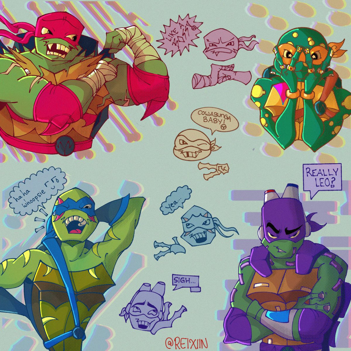 Can you tell which series I've been stuck on for a while 🥲
#RiseoftheTMNT #RiseoftheTMNTmovie #SaveRiseoftheTMNT