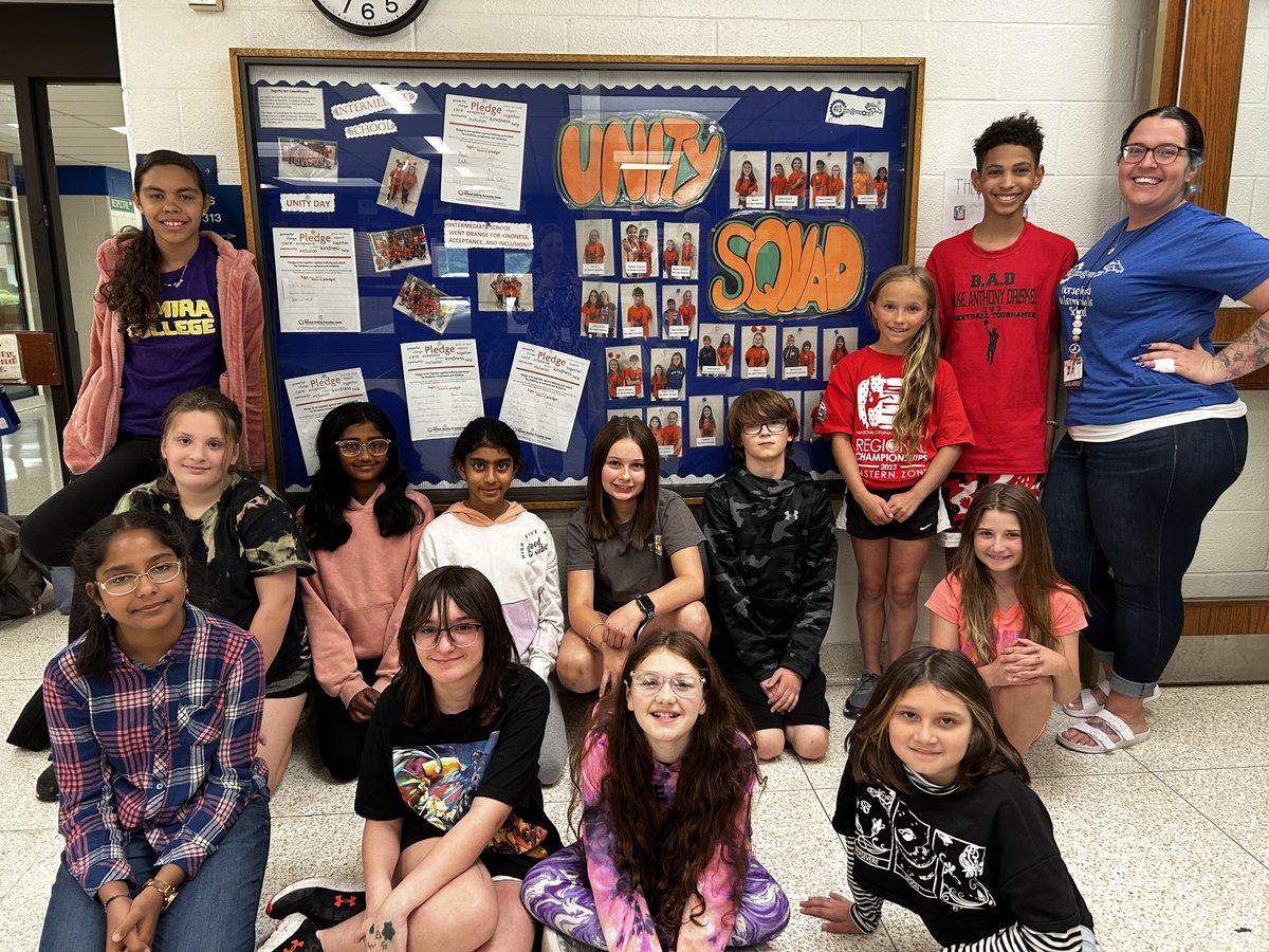 Horseheads Schools on Twitter "The Intermediate School Unity Squad