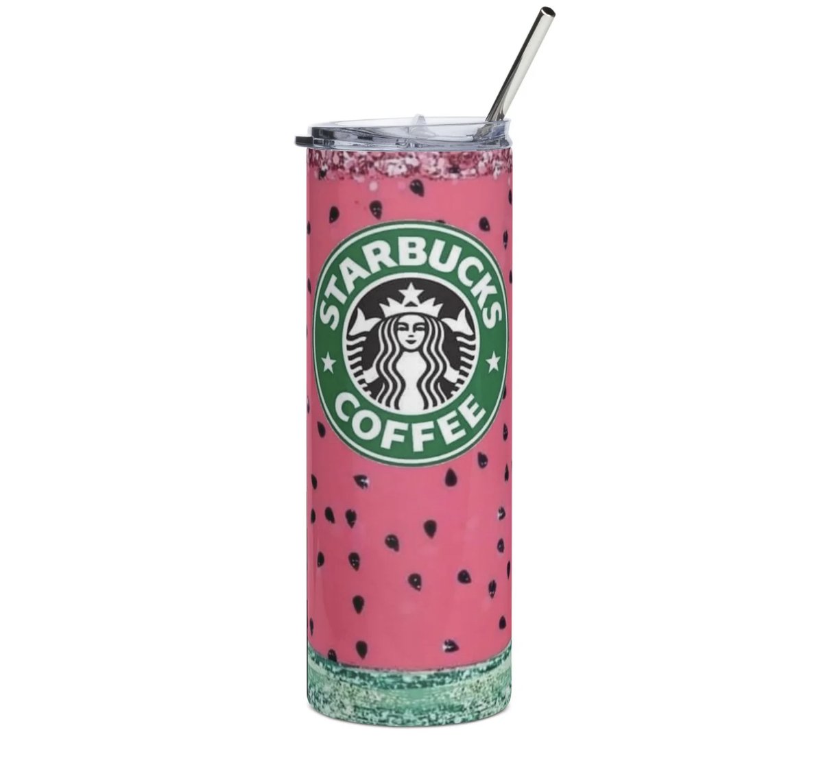 Watermelon Starbucks Skinny Tumbler!!! Perfect for the Summer vibes!!! $40.00 includes shipping in the US!!! 
#watermelon #starbucks #watermelonstarbuckscup #watermelonstarbucks
#Starbucksskinnytumbler
#skinnytumbler #skinnytumbler20oz #summer #summervibes #summerfun