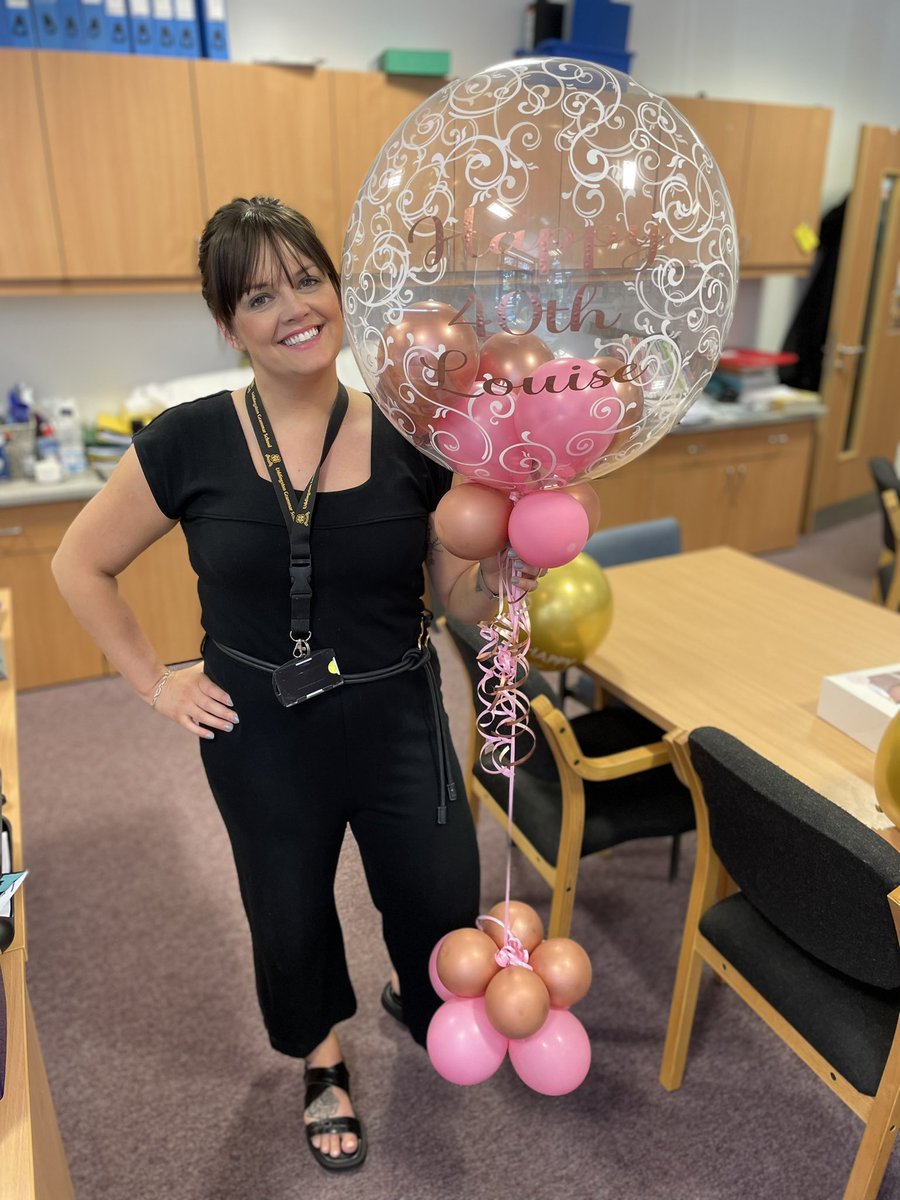 Happy BIG Birthday Mrs McWilliam 🥳