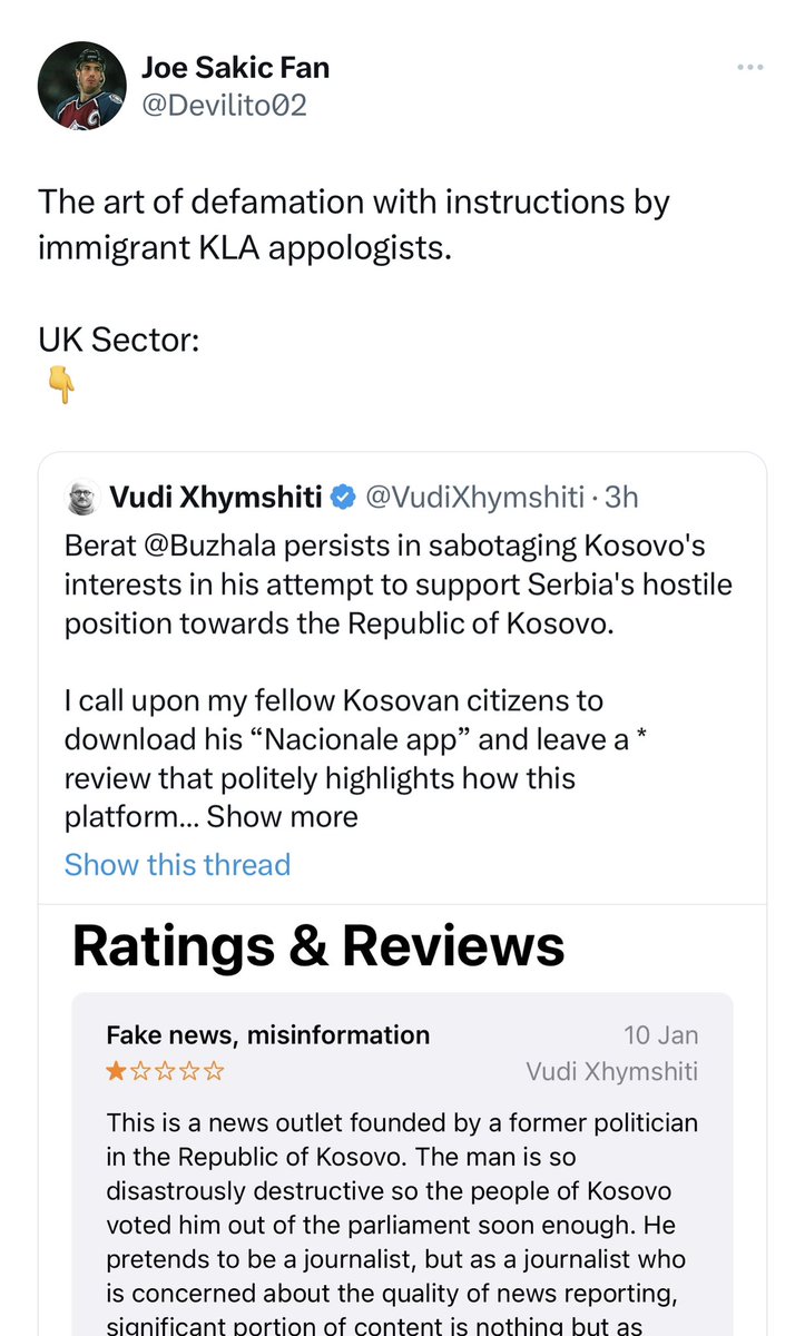 🚨Serbian 🇷🇸 supporters of Berat @Buzhala are labeling me an 'immigrant #KLA apologist,' while #KOSOVAR 🇽🇰 supporters of #Buzhala are calling me a 'ChatGPT journalist.' 

Both groups are wrong and are attempting to discredit me in defense of Buzhala. It's unfortunate that both…