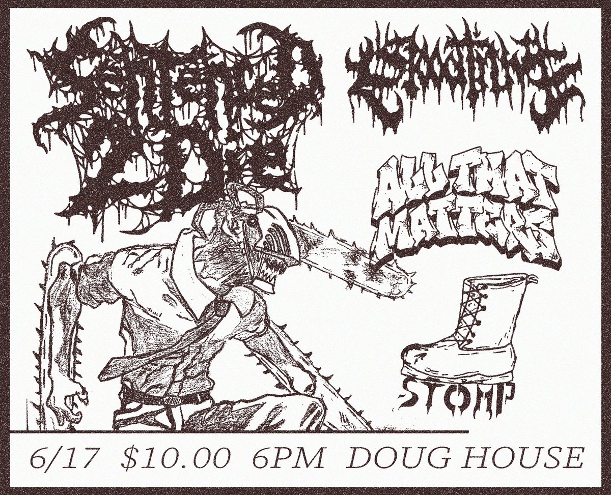 SATURDAY - Last minute gig for @Sentenced2DieMN and <a href="/BloodTitheMA/">Blood Tithe</a>