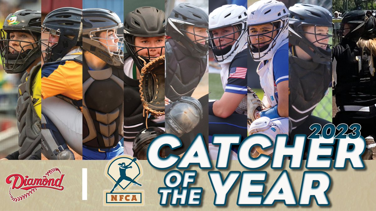 🚨 AWARDS RECAP: 2023 <a href="/DiamondSportsCo/">Diamond Sports</a> / NFCA Catcher of the Year collegiate rundown! 🥎

<a href="/OregonSB/">Oregon Softball</a> 
<a href="/GoChoctaws_SB/">Mississippi College Softball🥎</a> 
<a href="/NorseSoftball/">Luther Softball</a> 
<a href="/GGC_Softball/">GGC Softball</a> 
<a href="/PmarAthletics/">Palomar Athletics</a> 
<a href="/WranglerSB/">Odessa College Softball</a> 
<a href="/MSC_Softball/">MSC Softball</a> 
<a href="/NCThunderwolves/">SUNY Niagara Thunderwolves</a> 
<a href="/WWCC_Softball/">WWCC Softball</a> 

🔗 nfca.org/divnews/genera…