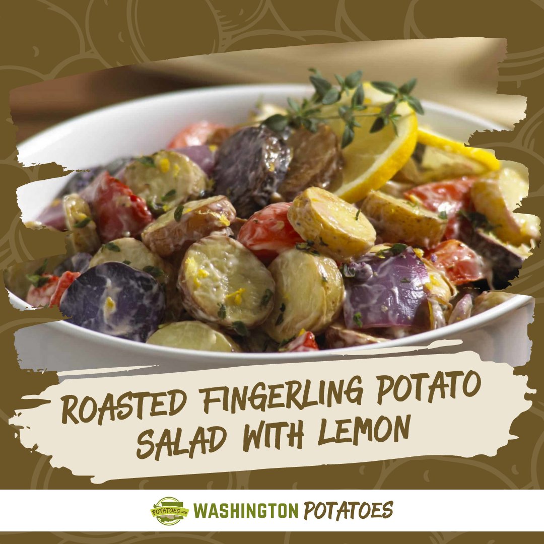 Searching for a light and fresh lunch for the summer? Look no further! 🤩 This lemon potato salad is the perfect recipe to try with your #KidsInTheKitchen.

<a href="/schoollunch/">SchoolLunch</a>