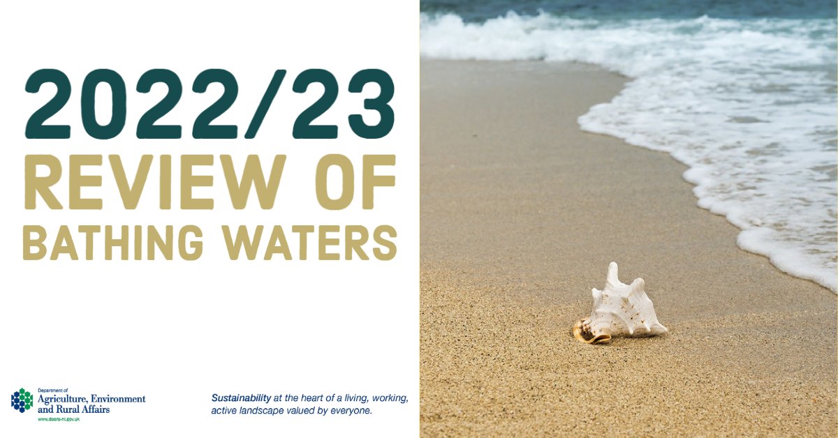 🏊Seven new official bathing water sites have been identified following a public review by DAERA, meaning they must meet stringent water quality standards. More info: daera-ni.gov.uk/news/ni-has-se…