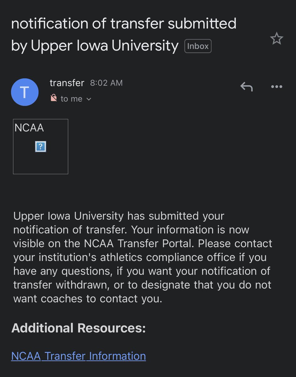 Caeden Janssen on Twitter "I have decided to enter the Transfer Portal
