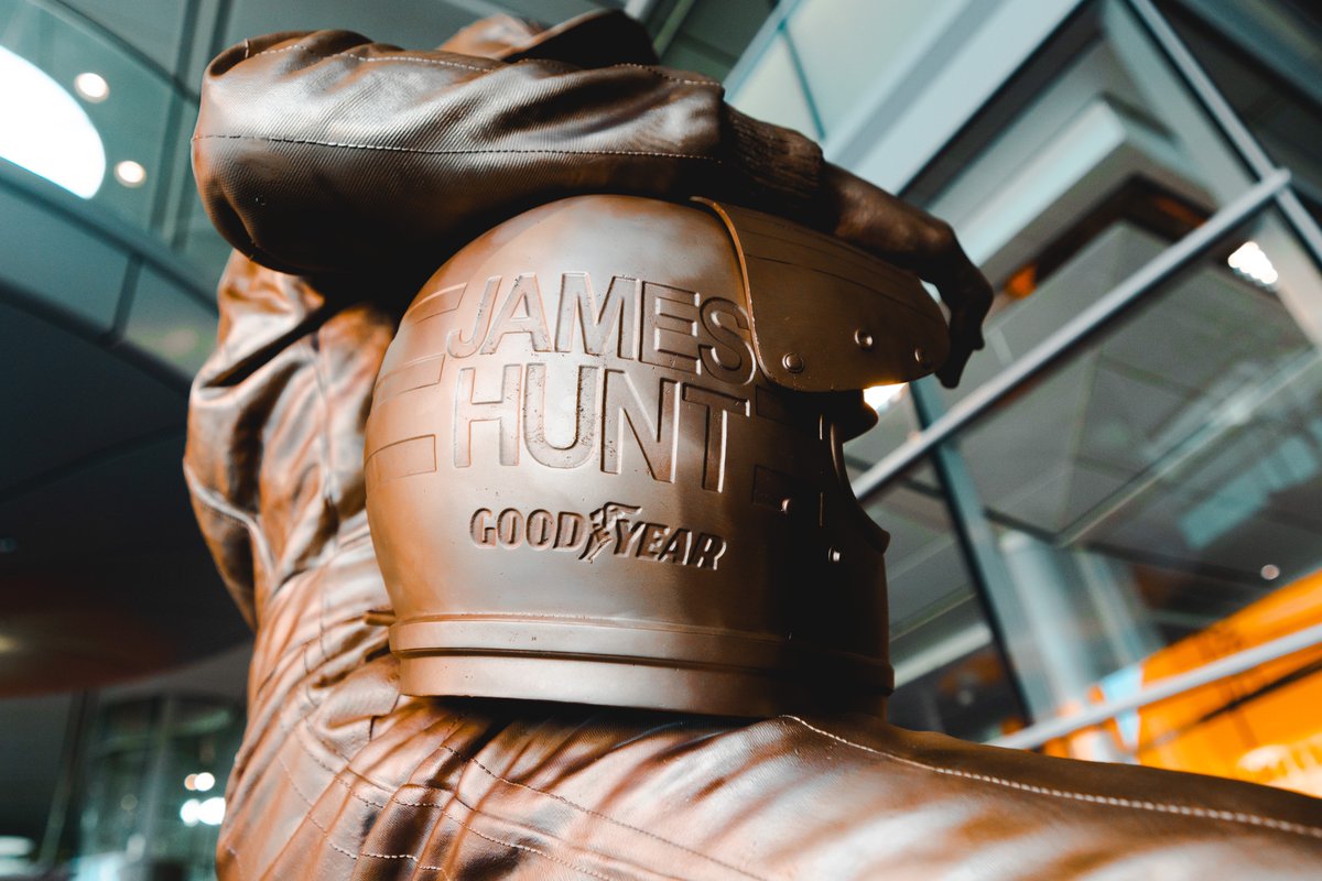 A new face on the Boulevard. 🧡

On the 30th anniversary of his passing, we're remembering James Hunt with this life-size bronze statue.