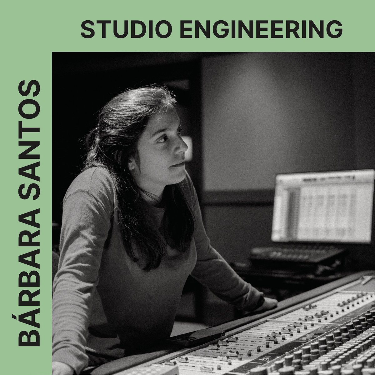 ArdaAcademy's tweet image. Bárbara Santos é formadora no curso intensivo de Studio Engineering, e é responsável pelo módulo de Pro Tools 101.
+ info: ardaacademy.com/studio-enginee…
#ardaacademy #arda #studioengineering #recordingengineer