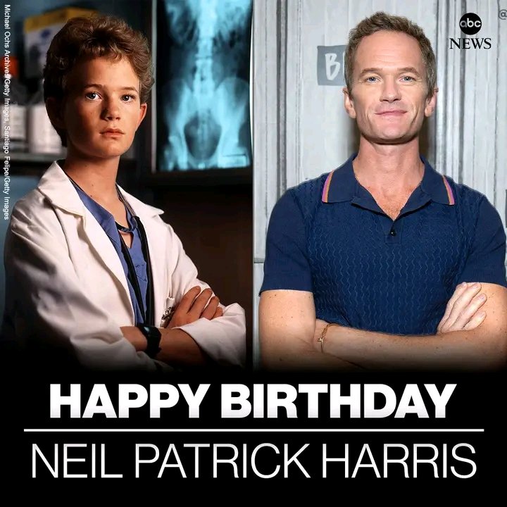 HAPPY BIRTHDAY: Actor Neil Patrick Harris is 50 today.  