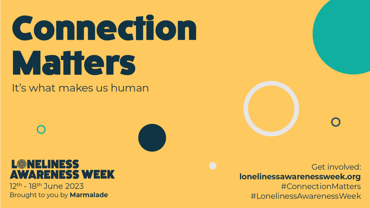 Millions of people in the UK experience loneliness but reading and books can bring us together

During #LonelinessAwarenessWeek, check out @Reading_Groups near you to discover new books and make new friends

Details ▶️ readinggroups.org/groups

#ConnectionMatters | @MarmaladeTrust