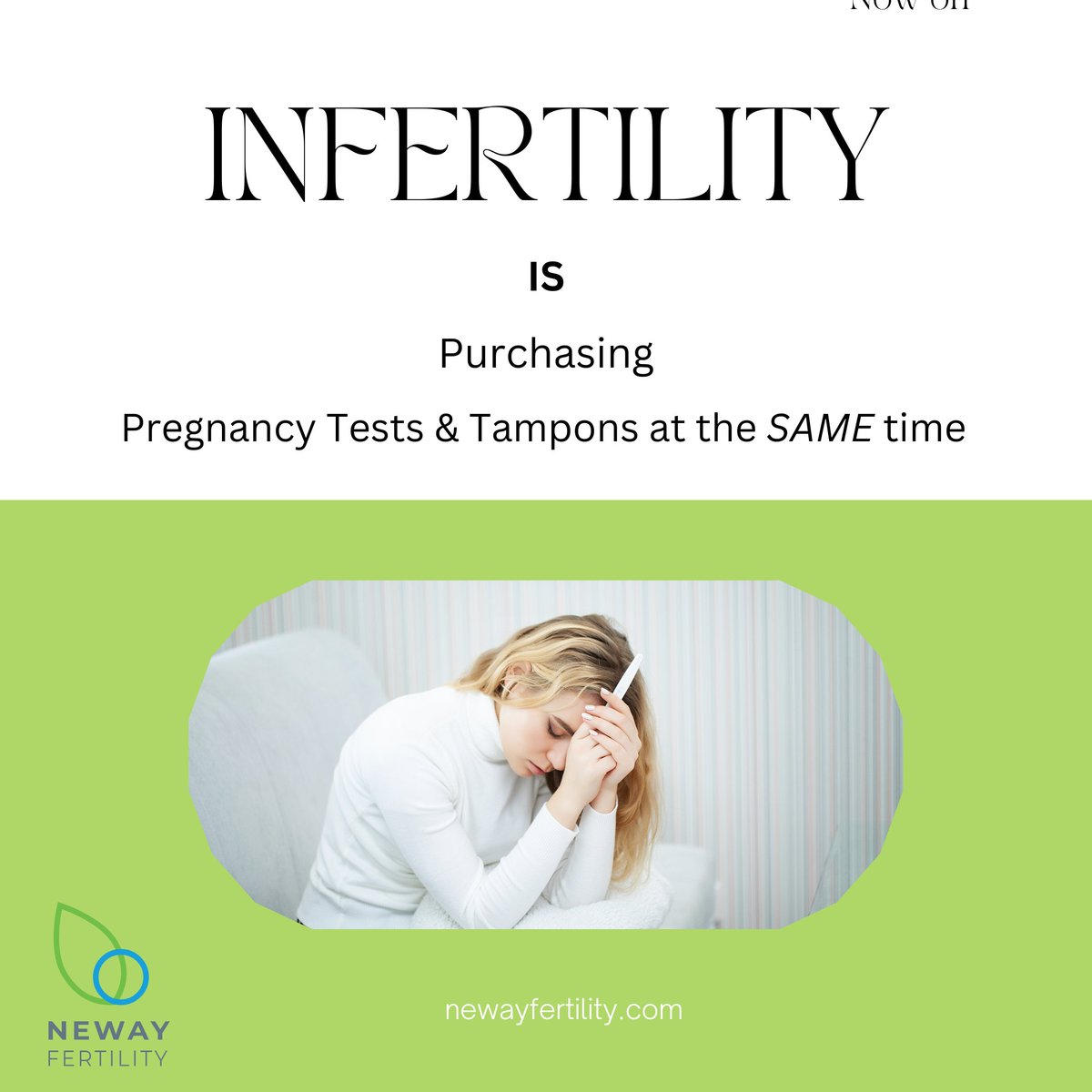 NewayFertility's tweet photo. ๐ฑChances are everyone knows someone impacted by infertility since 1 in 7 couples has difficulty conceiving. Remember to be gentle and offer your support. ๐ซถ
#ThursdayThoughts #infertilityawareness #infertilitysupport #ttcsupport #newayfertility
๐212.750.3330 https://t.co/bj78QQI7YQ