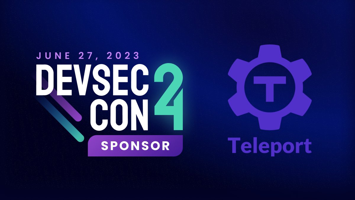 aiseceng's tweet photo. Thrilled to announce another one of our exceptional sponsors, @goteleport 💟 

Your generosity in sponsoring through #DSC4Good is inspiring &amp; could not be more grateful for your support in #DSC24!

Contribute to #DSC4Good today by donating 🤲🏽 https://t.co/6kDW6xiH7w https://t.co/AKq5io9EV5