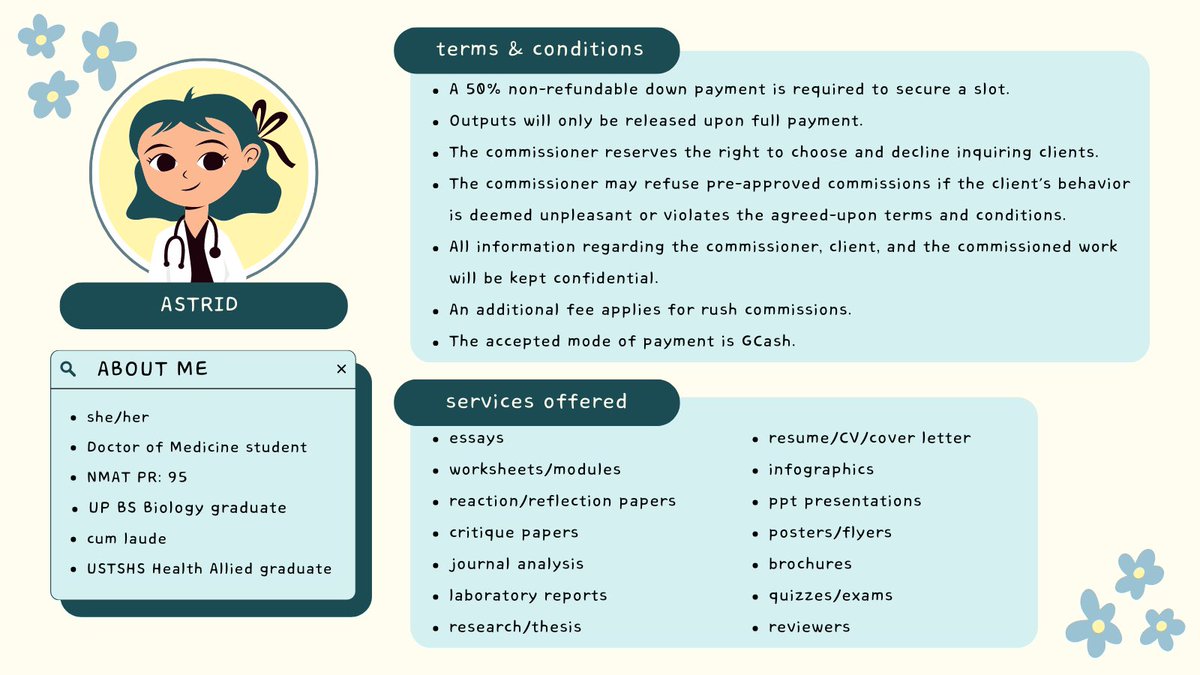 Astrid, the Med Student ☤ open tweet media
