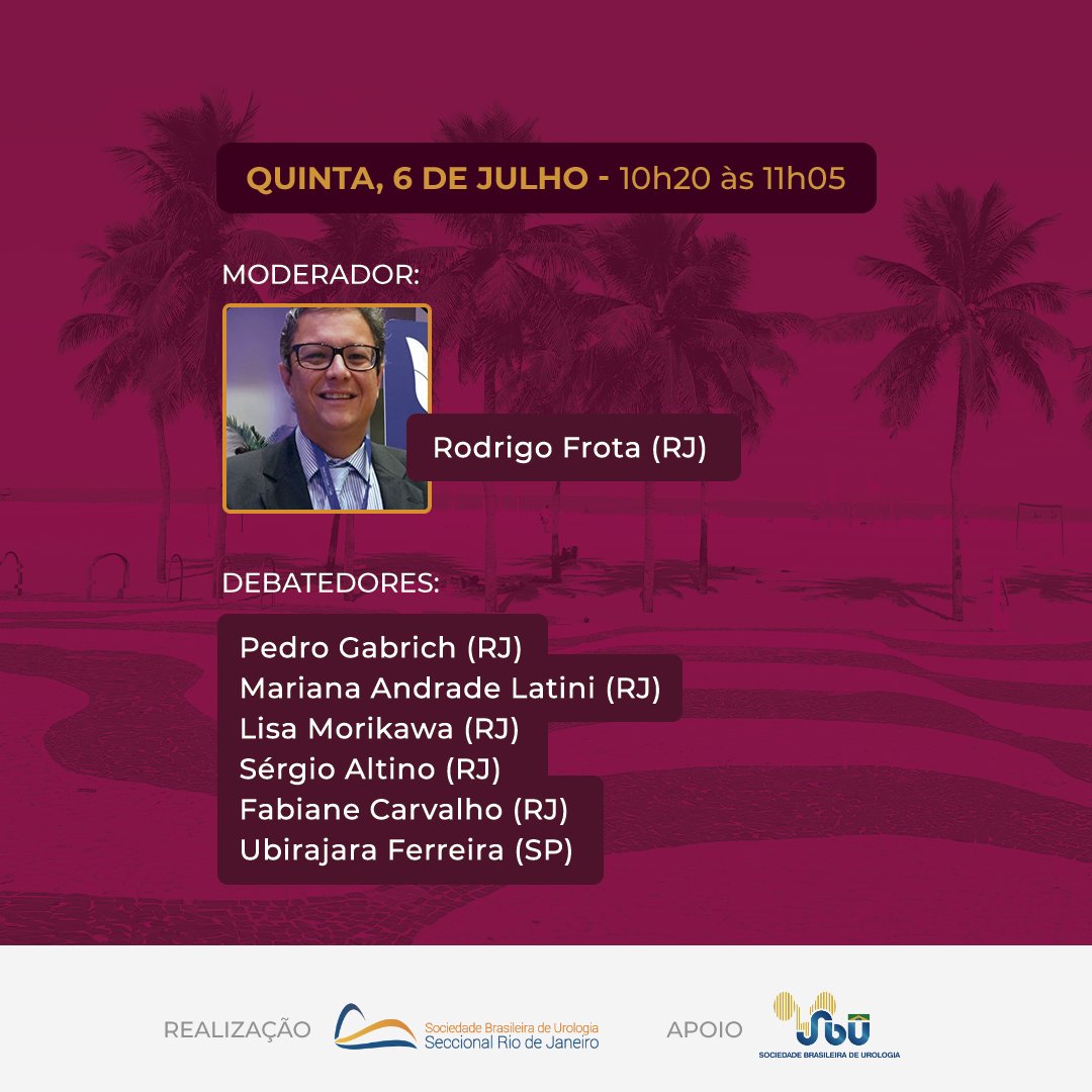 ✔ Tumor Board confirmado: Câncer de Próstata Localizado/ Localmente avançado ⏱ Faltam poucos dias para o UROONCO Rio! Faça a sua inscrição agora mesmo 👇 Acesse urooncorio.sburj.com.br #urooncorio2023 #sburj #sbu #urologia #oncologia #urooncologia