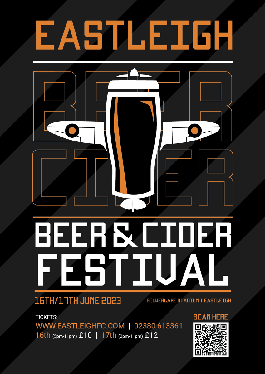 BeerEastleigh's tweet photo. 📢🚨📢🚨

There are JUST TWO tickets left for Saturday 17th at the Eastleigh Beer &amp; Cider Festival 2023 ...

Who wants them!? 🎟🎟

GO GO!!! 

https://t.co/q3DYrq9QFu https://t.co/se4eC1vR7E