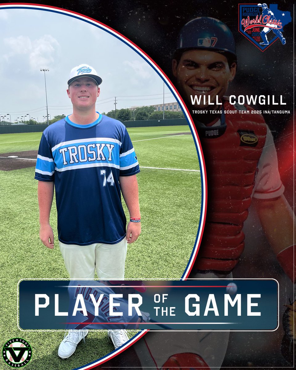 ✭Five Tool Texas✭ (@fivetooltexas) on Twitter photo #PudgeWC F: <a href="/Troskytexas/">Trosky Texas Baseball</a> Scout Team 2025 Ina/Tanguma 7, Lubbock Raiders 16U 4.
PoG: <a href="/WillVcowgill/">Will Cowgill</a> 5.1 IP, 5K, 2H, 3 ER #PudgeWC F: <a href="/Troskytexas/">Trosky Texas Baseball</a> Scout Team 2025 Ina/Tanguma 7, Lubbock Raiders 16U 4.
PoG: <a href="/WillVcowgill/">Will Cowgill</a> 5.1 IP, 5K, 2H, 3 ER