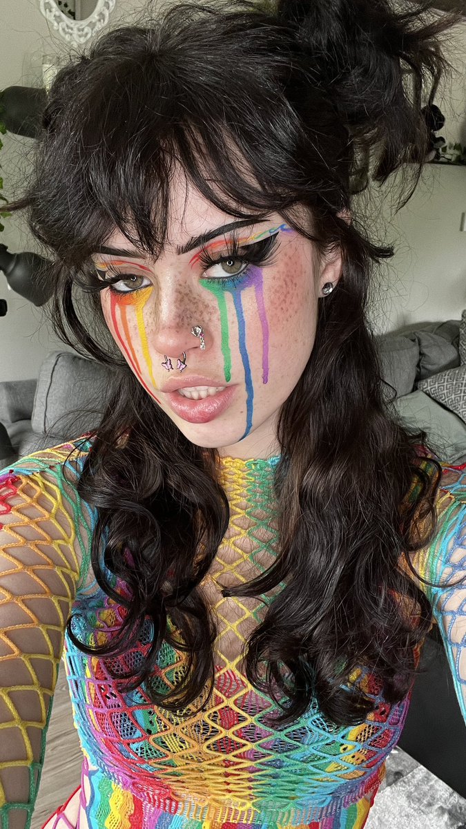 UndeadEm on Twitter "Rainbow look for today ๏ธ๐งก๐๐๐๐"