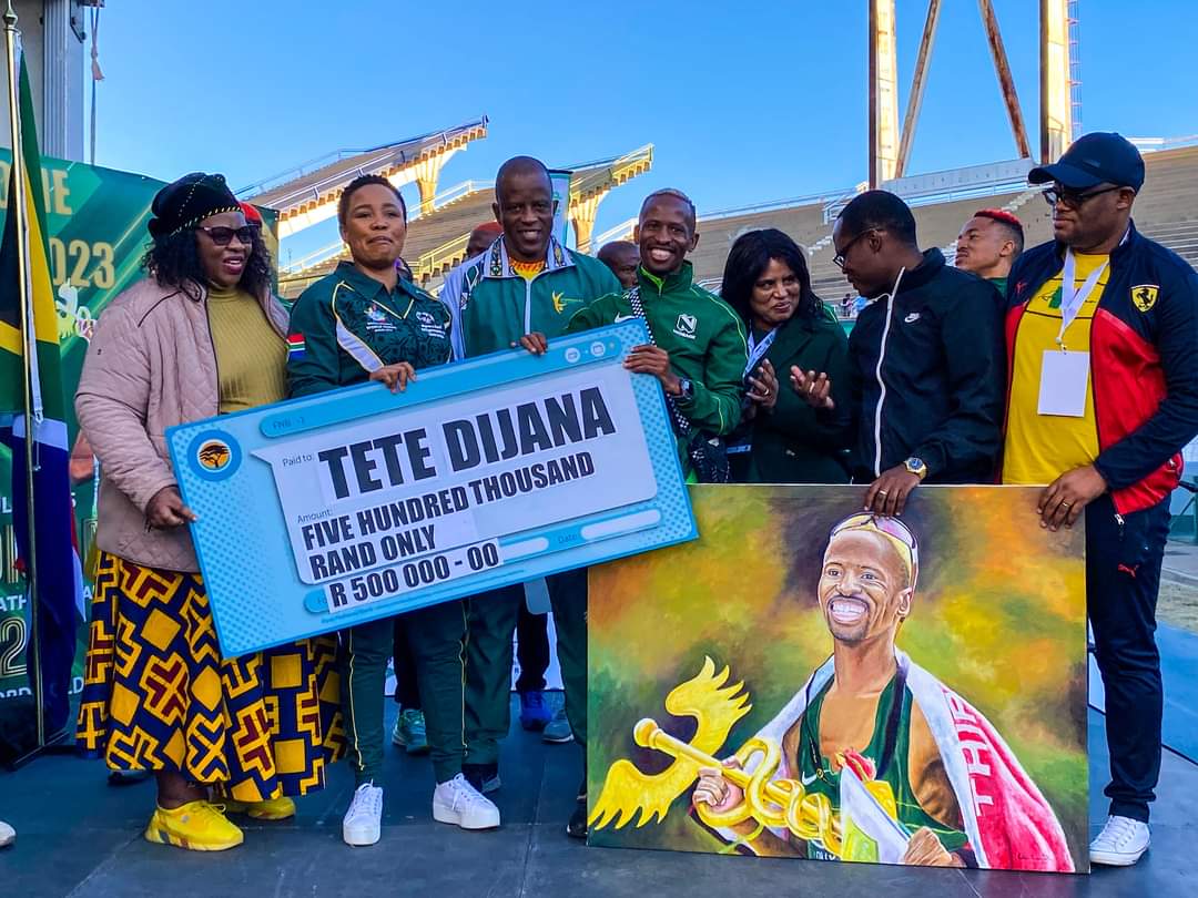 Kenetswe2's tweet photo. Tete Dijana
Adele Broodryk
Edward Mothibi
We remain proud and humbled by your remarkable achievement as the North West Province.
#comradesmarathon
#ComradesMarathon2023
#TeamNW
#TeamSA https://t.co/p9WFN7vIM6