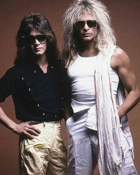 “Our future is still lookin’ bright…🎵we gotta wear shades “ #EddieVanHalen 💎#DavidLeeRoth #vanhalen