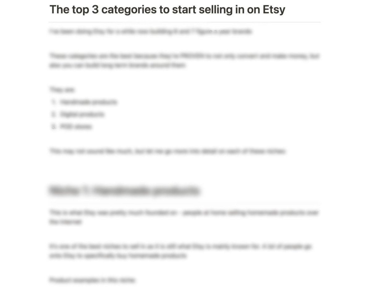 I'm doing consistent $140k months with my main Etsy brand

I wrote a guide on the BEST niches to sell on in Etsy to hit $50-100k+ months 

Like, RT + Comment 'Etsy' and I'll DM it to you for FREE

(must be following me or I can't DM you)