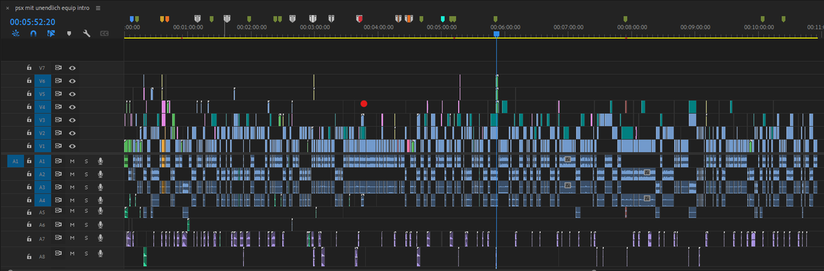Figgls's tweet photo. Ich stecke mir also keine Arbeit in meine Videos... das sind 3 Stunden Schnitt, 1080p 60 FPS mit maximaler Renderqualität gerenderte Unterhaltung... was ich wohl nicht machen würde, wenn ich keinen Spass daran hätte... https://t.co/6YnU69R7h8